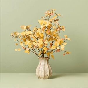 Hearth & Hand 24" Golden Dogwood Artificial Fall Arrangement